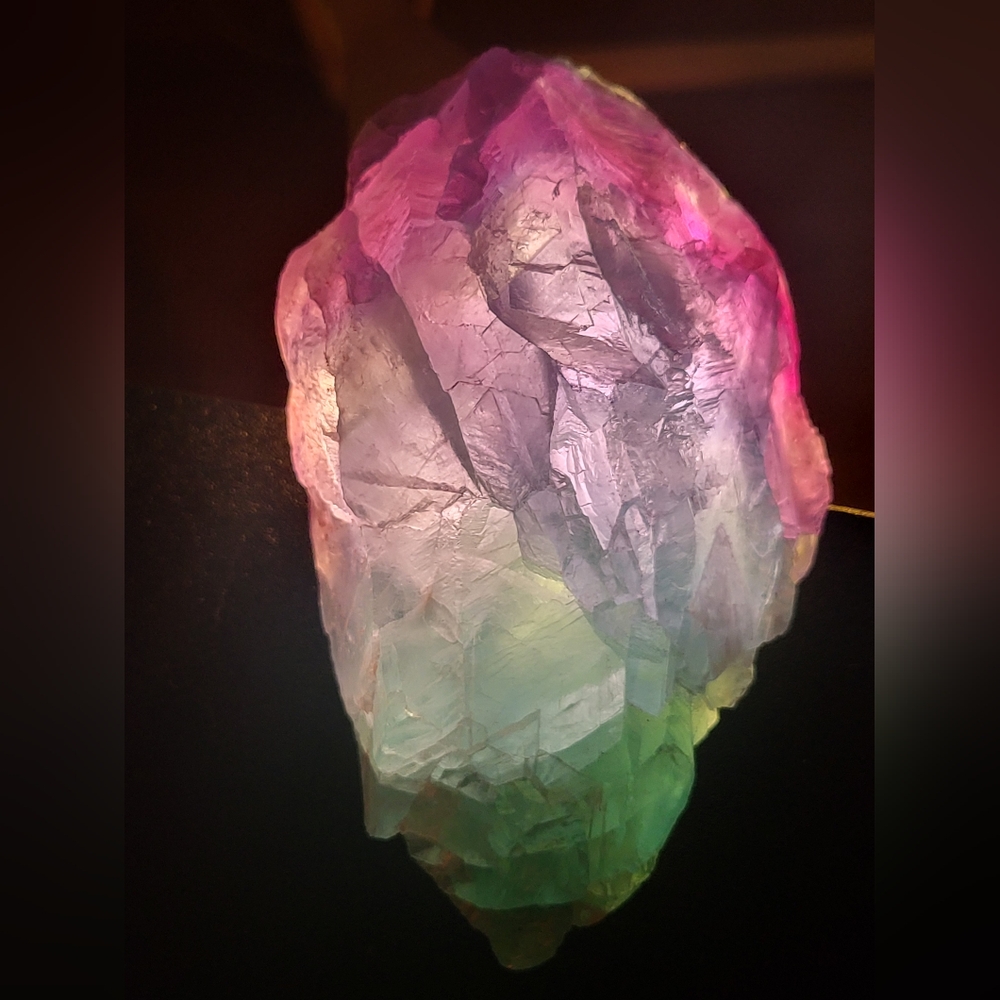Rainbow Flourite Crystal